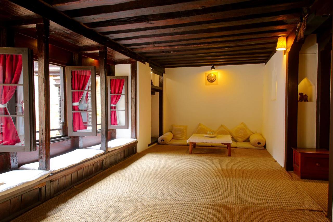 Newa Chen Historic House Unesco Lalitpur Buitenkant foto