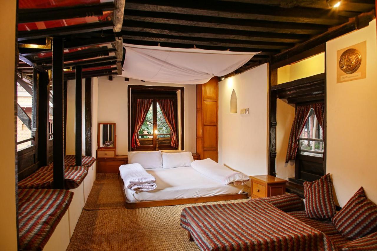 Newa Chen Historic House Unesco Hotel Lalitpur Buitenkant foto