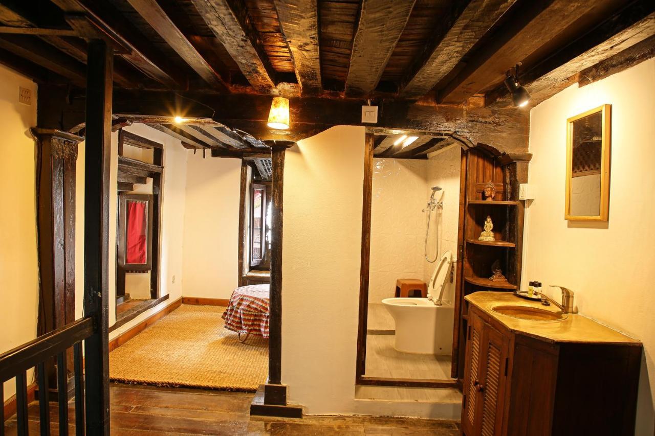 Newa Chen Historic House Unesco Lalitpur Buitenkant foto