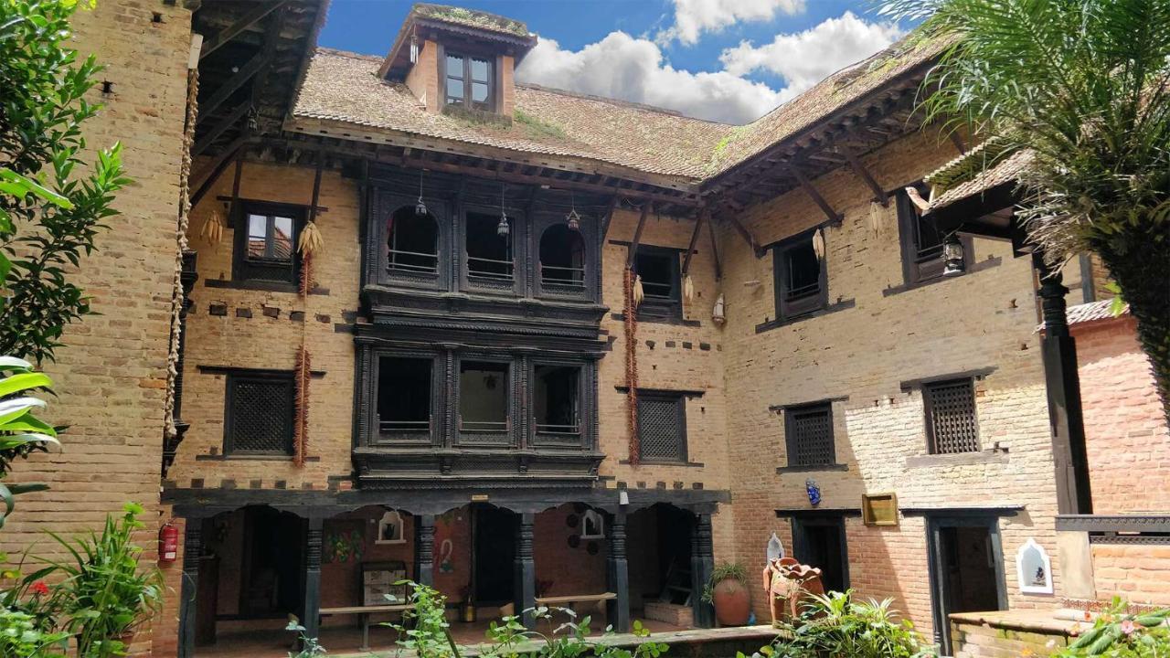 Newa Chen Historic House Unesco Lalitpur Buitenkant foto