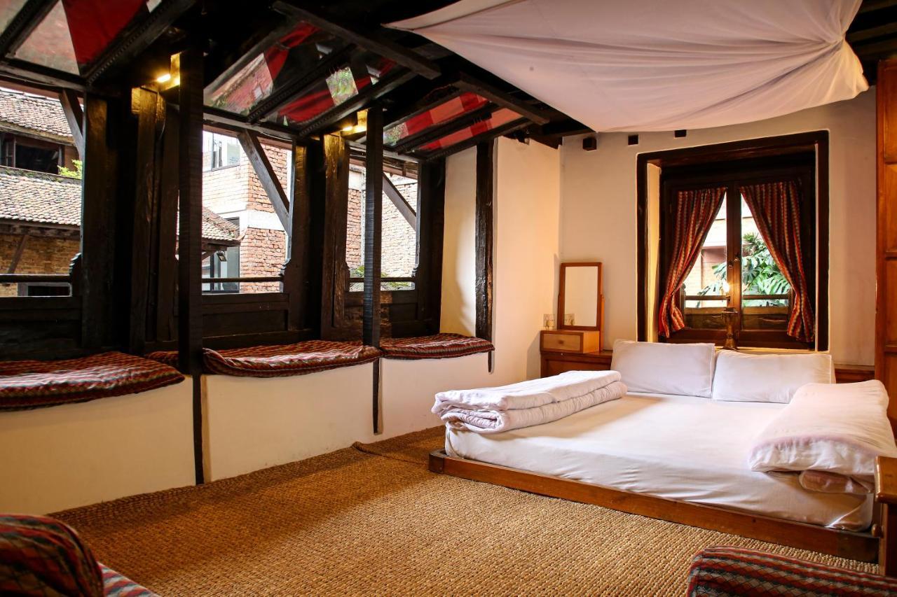 Newa Chen Historic House Unesco Hotel Lalitpur Buitenkant foto