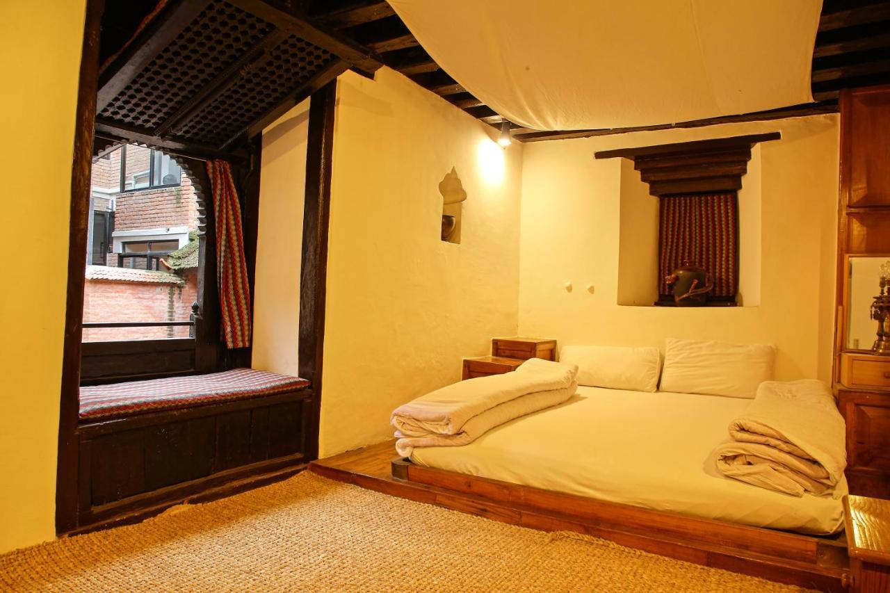 Newa Chen Historic House Unesco Lalitpur Buitenkant foto