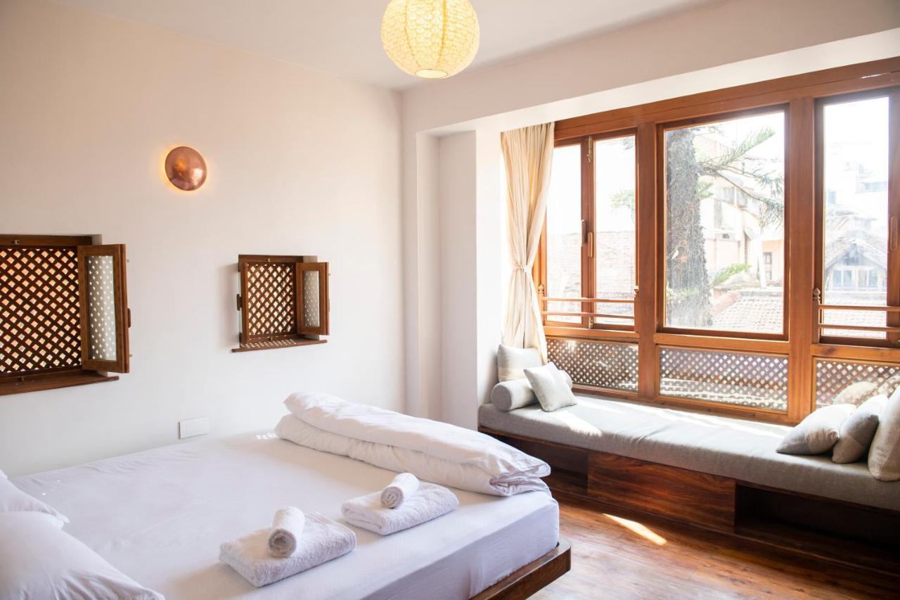 Newa Chen Historic House Unesco Lalitpur Buitenkant foto